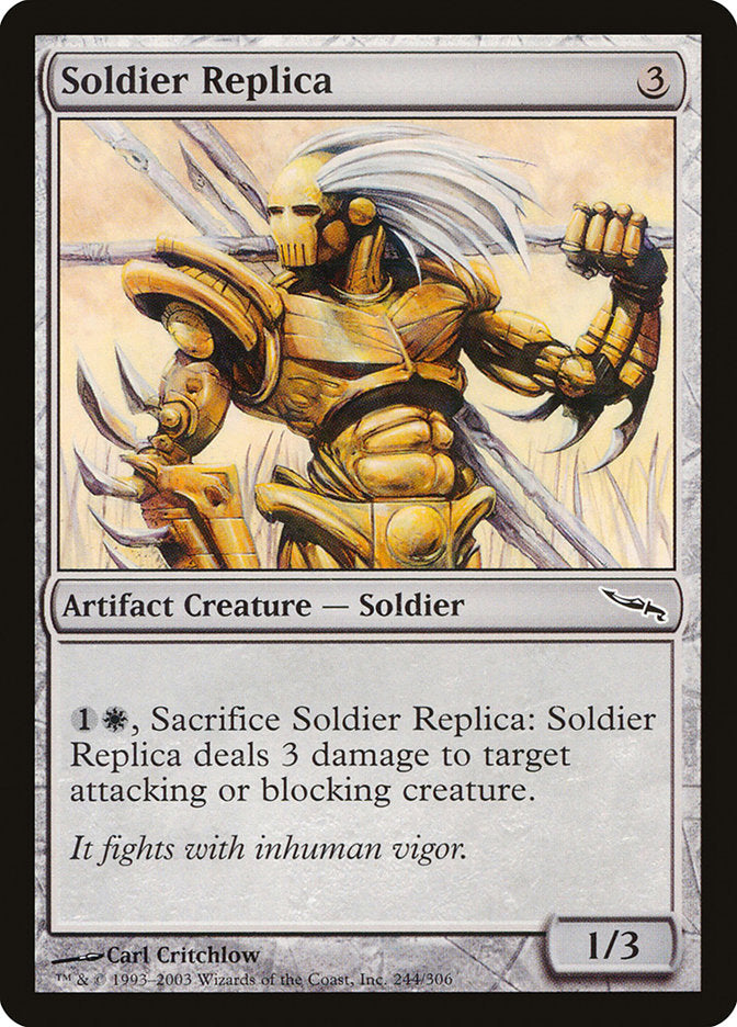 Soldier Replica [Mirrodin] | Webway Games