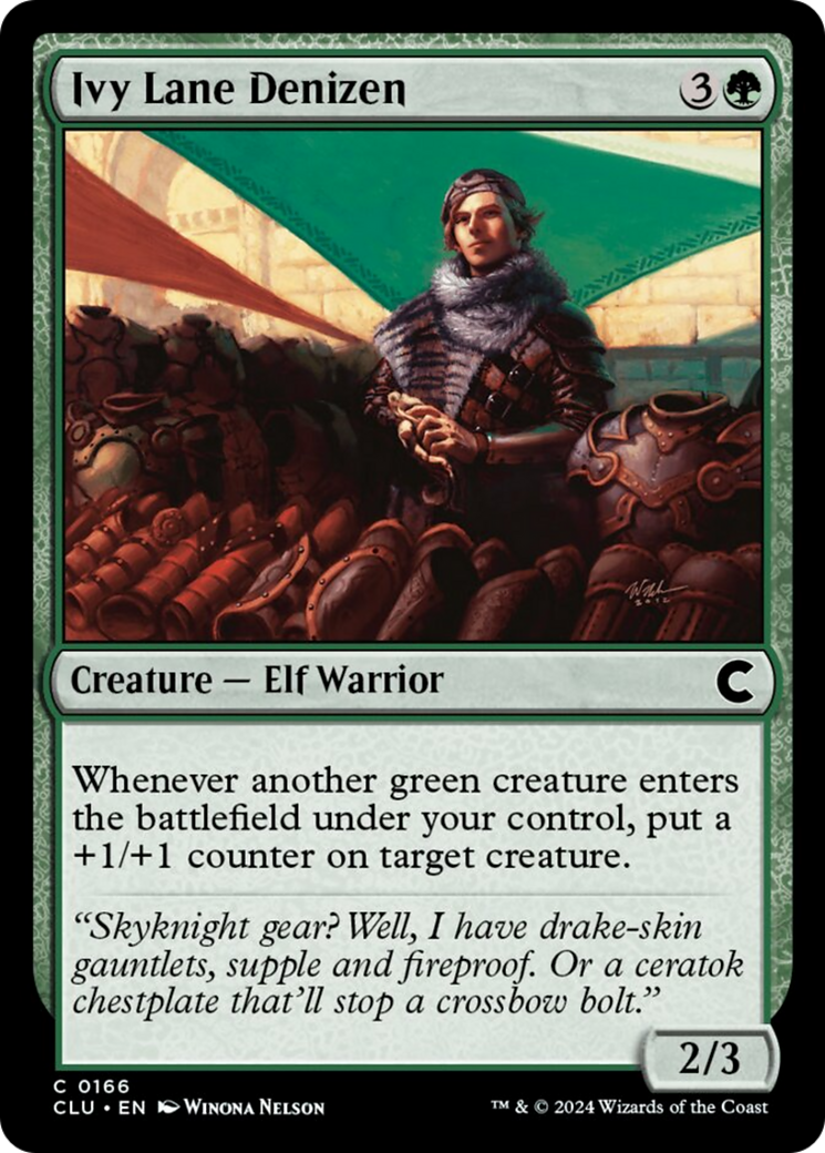 Ivy Lane Denizen [Ravnica: Clue Edition] | Webway Games