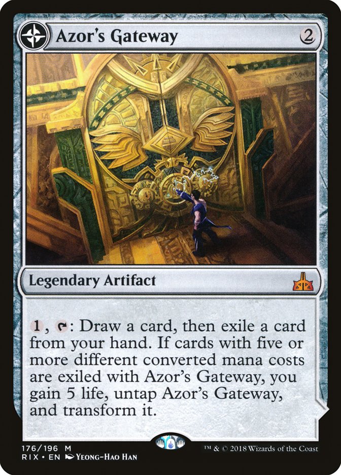 Azor's Gateway // Sanctum of the Sun [Rivals of Ixalan] | Webway Games