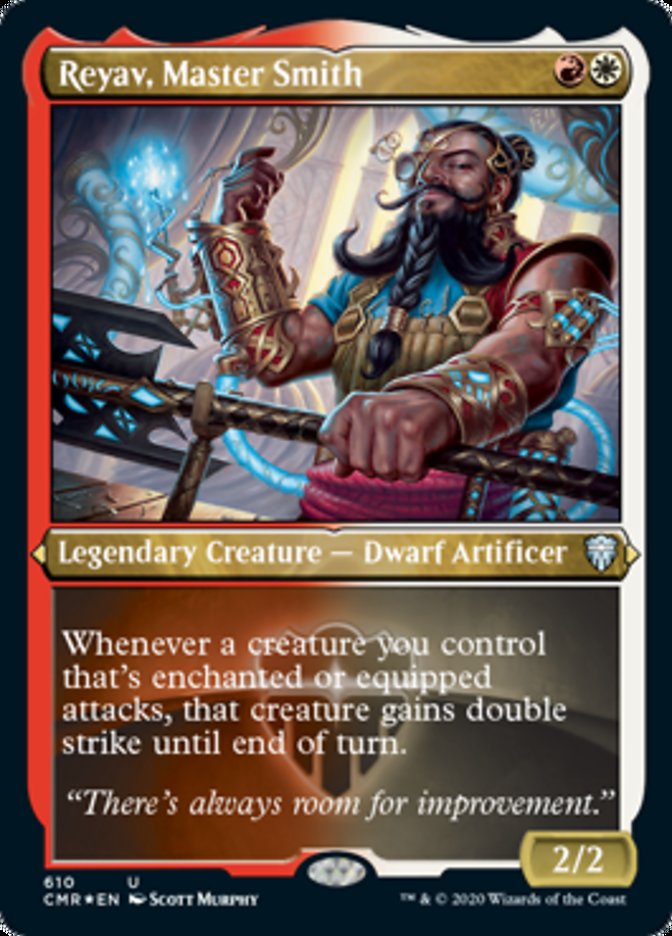 Reyav, Master Smith [Commander Legends Etched] | Webway Games