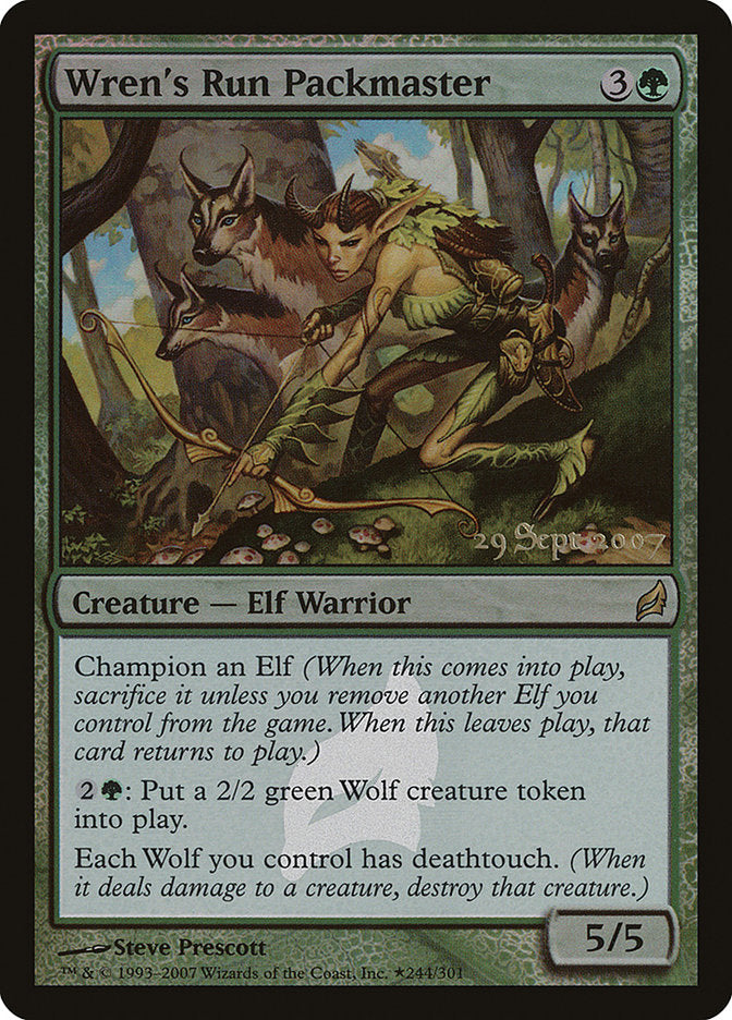 Wren's Run Packmaster [Lorwyn Promos] | Webway Games