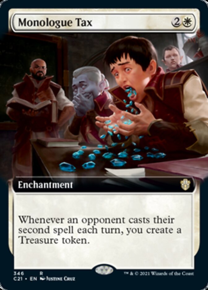 Monologue Tax (Extended) [Commander 2021] | Webway Games