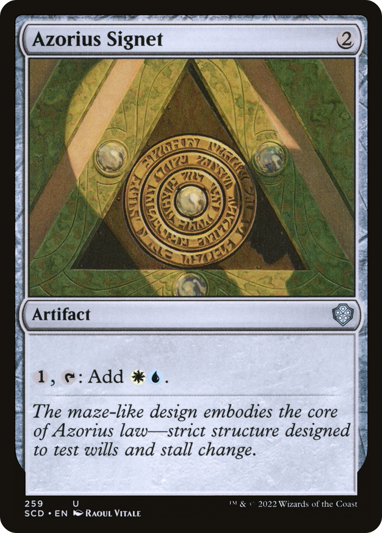 Azorius Signet [Starter Commander Decks] | Webway Games