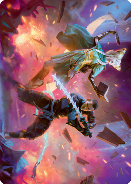 Explosive Entry Art Card [Kamigawa: Neon Dynasty Art Series] | Webway Games