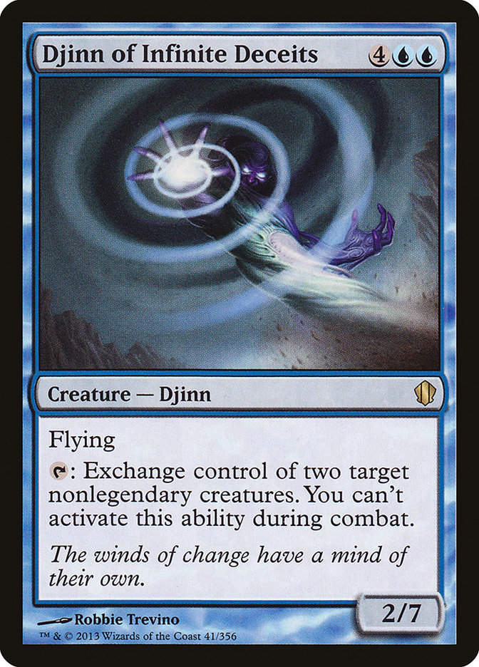 Djinn of Infinite Deceits [Commander 2013] | Webway Games