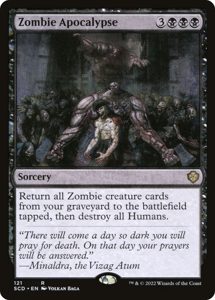 Zombie Apocalypse [Starter Commander Decks] | Webway Games