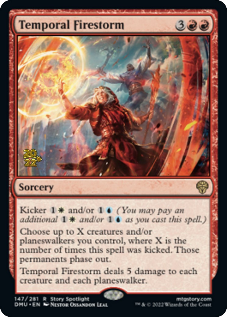 Temporal Firestorm [Dominaria United Prerelease Promos] | Webway Games