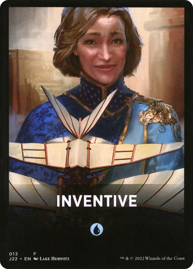 Inventive Theme Card [Jumpstart 2022 Front Cards] | Webway Games