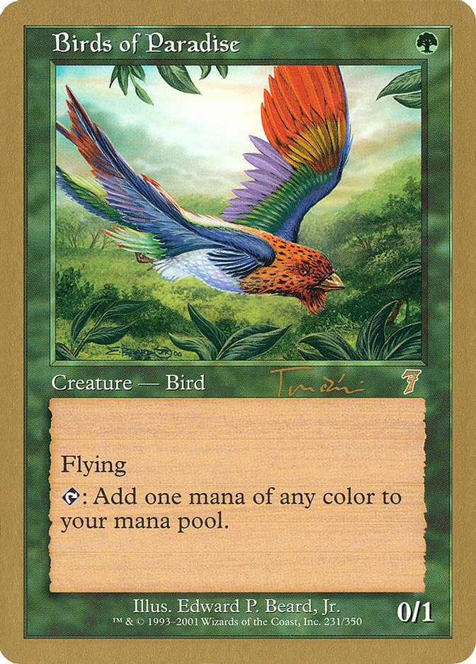 Birds of Paradise (Jan Tomcani) [World Championship Decks 2001] | Webway Games