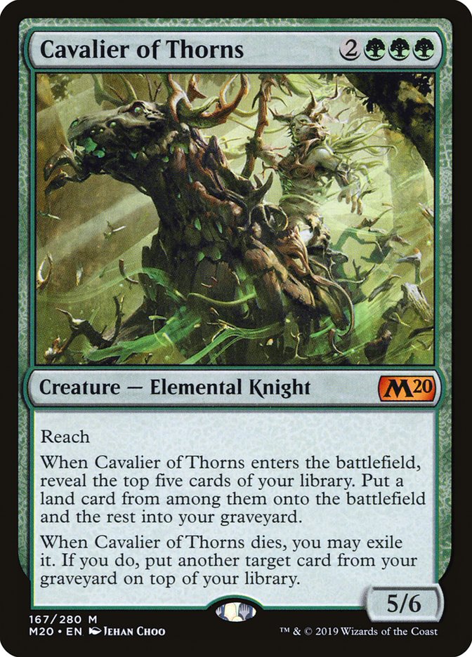 Cavalier of Thorns [Core Set 2020] | Webway Games