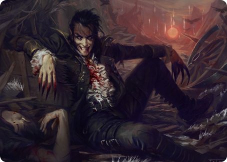 Arrogant Outlaw Art Card [Innistrad: Midnight Hunt Art Series] | Webway Games