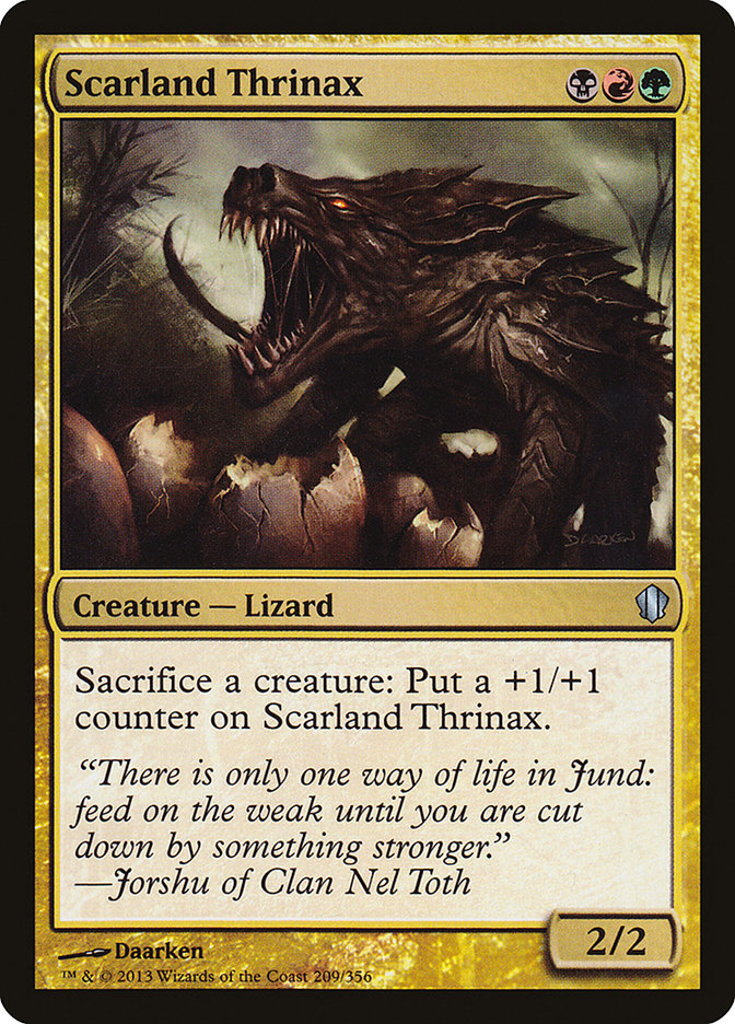 Scarland Thrinax [Commander 2013] | Webway Games