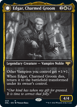 Edgar, Charmed Groom // Edgar Markov's Coffin [Innistrad: Double Feature] | Webway Games