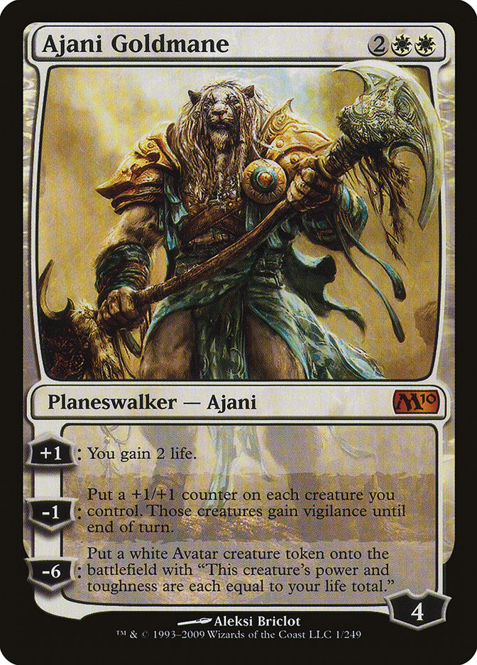Ajani Goldmane [Magic 2010] | Webway Games