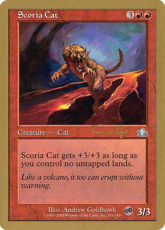 Scoria Cat (Tom van de Logt) (SB) [World Championship Decks 2001] | Webway Games