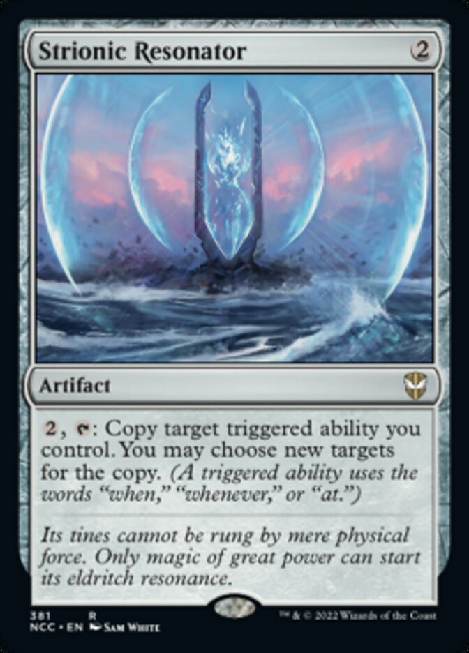 Strionic Resonator [Streets of New Capenna Commander] | Webway Games