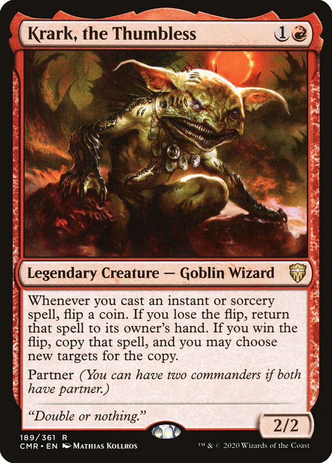 Krark, the Thumbless [Commander Legends] | Webway Games