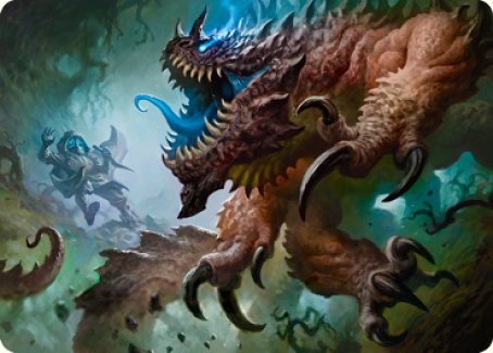 Basilisk Art Card [Dungeons & Dragons: Adventures in the Forgotten Realms Art Series] | Webway Games