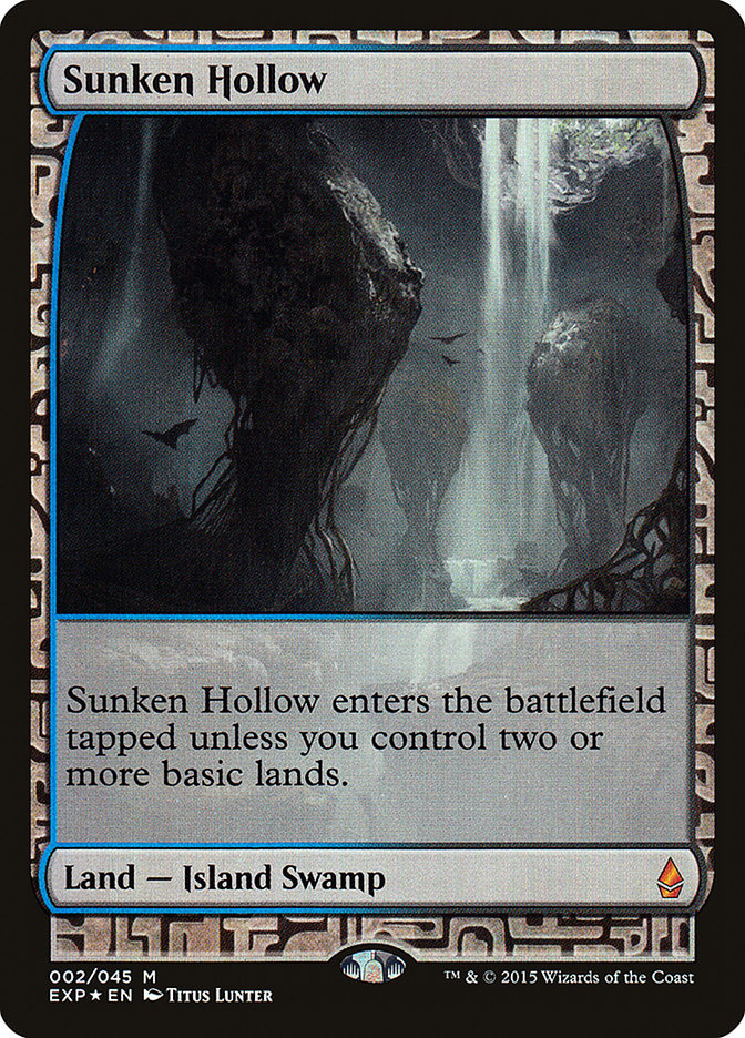Sunken Hollow [Zendikar Expeditions] | Webway Games