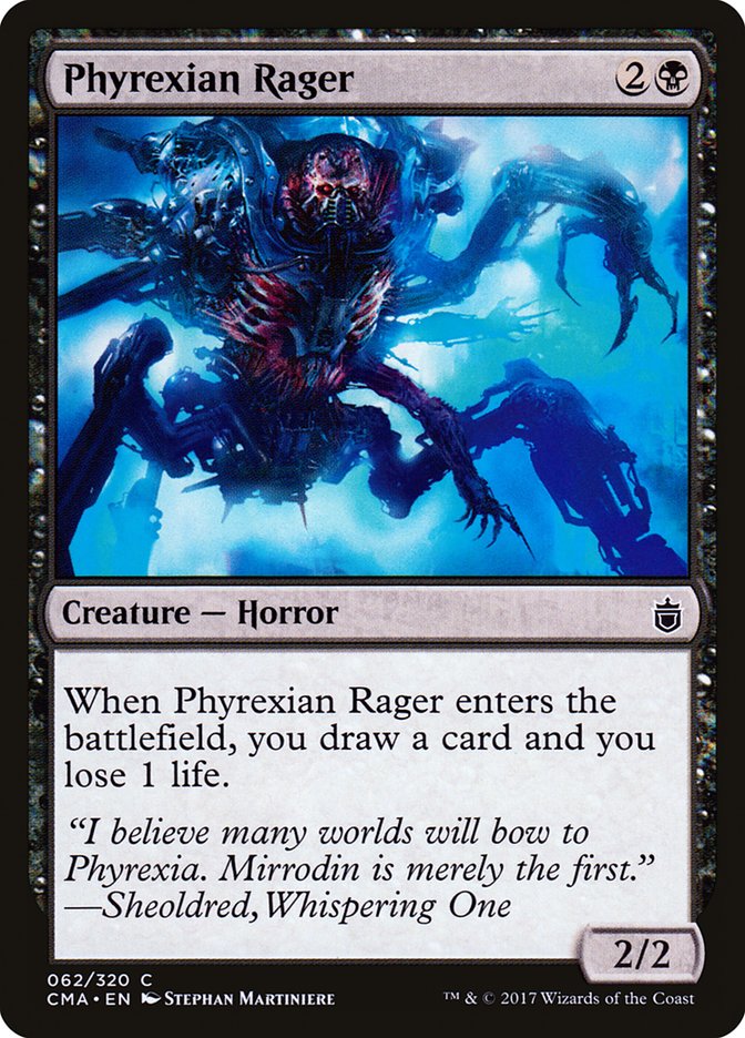 Phyrexian Rager [Commander Anthology] | Webway Games