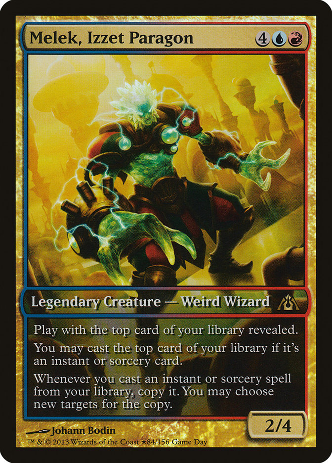 Melek, Izzet Paragon (Game Day) [Dragon's Maze Promos] | Webway Games