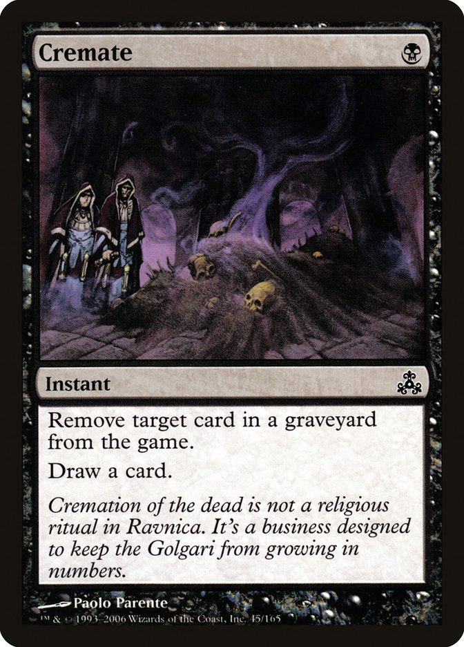 Cremate [Guildpact] | Webway Games
