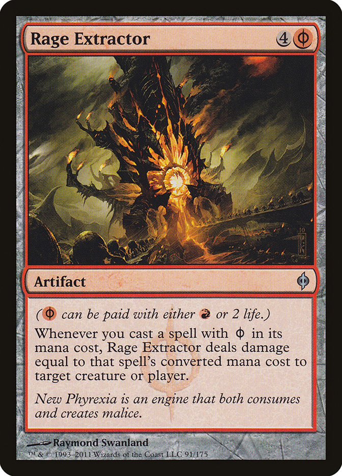 Rage Extractor [New Phyrexia] | Webway Games