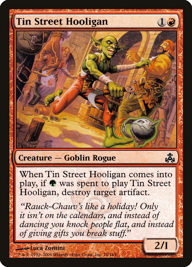 Tin Street Hooligan [Guildpact] | Webway Games