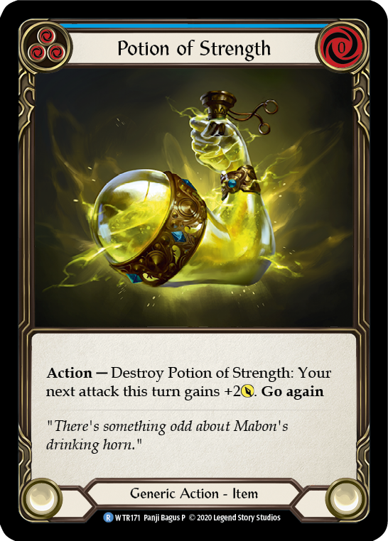 Potion of Strength [U-WTR171] (Welcome to Rathe Unlimited)  Unlimited Rainbow Foil | Webway Games
