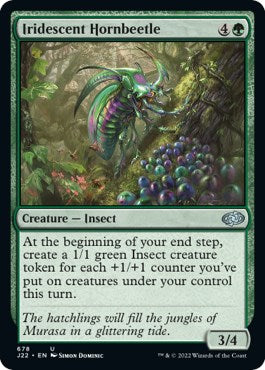 Iridescent Hornbeetle [Jumpstart 2022] | Webway Games