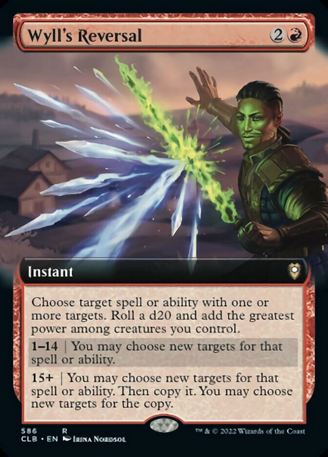 Wyll's Reversal (Extended Art) [Commander Legends: Battle for Baldur's Gate] | Webway Games