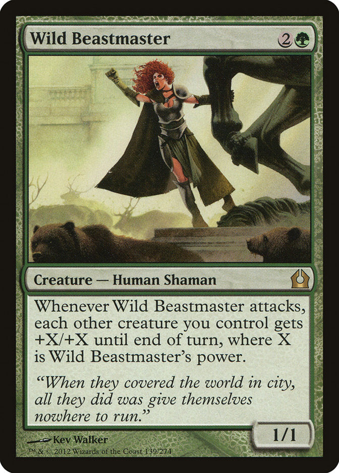 Wild Beastmaster [Return to Ravnica] | Webway Games