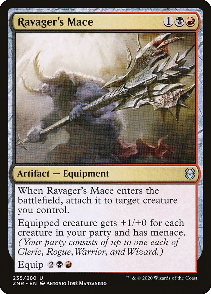Ravager's Mace [Zendikar Rising] | Webway Games
