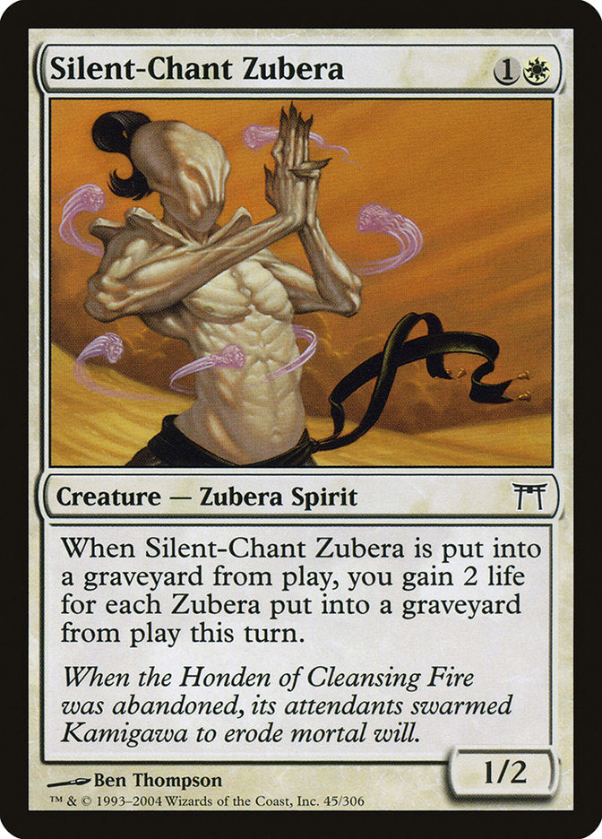 Silent-Chant Zubera [Champions of Kamigawa] | Webway Games