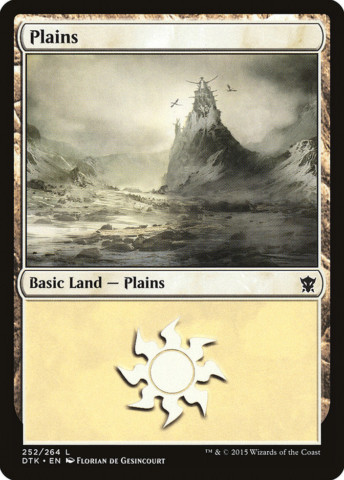 Plains (#252) [Dragons of Tarkir] | Webway Games