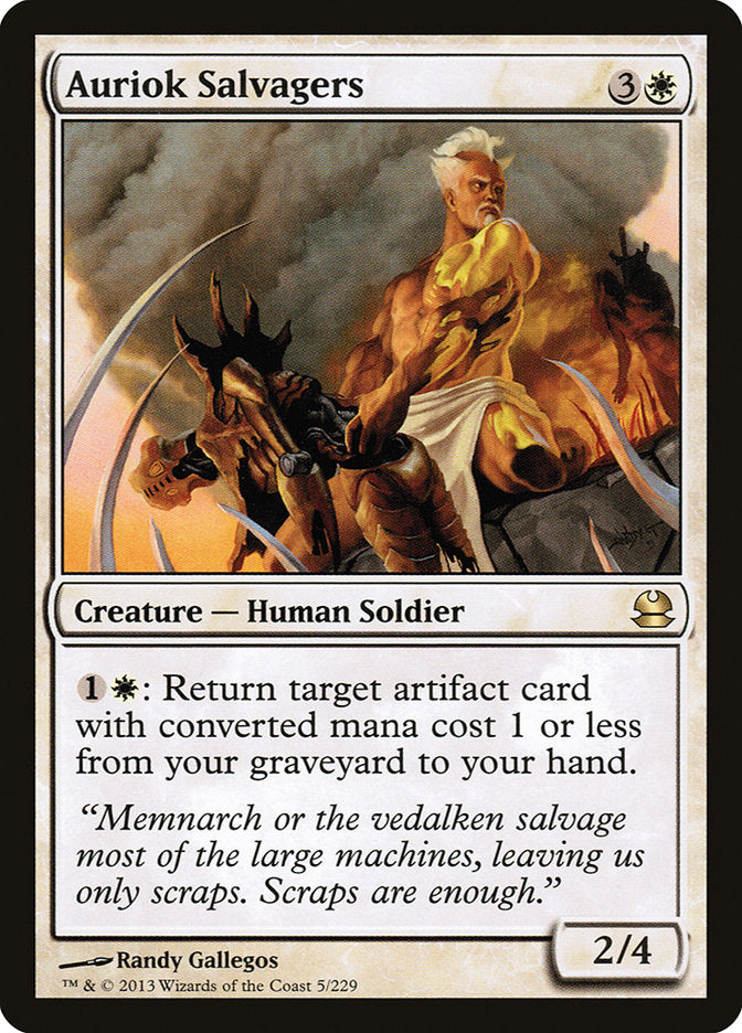 Auriok Salvagers [Modern Masters] | Webway Games