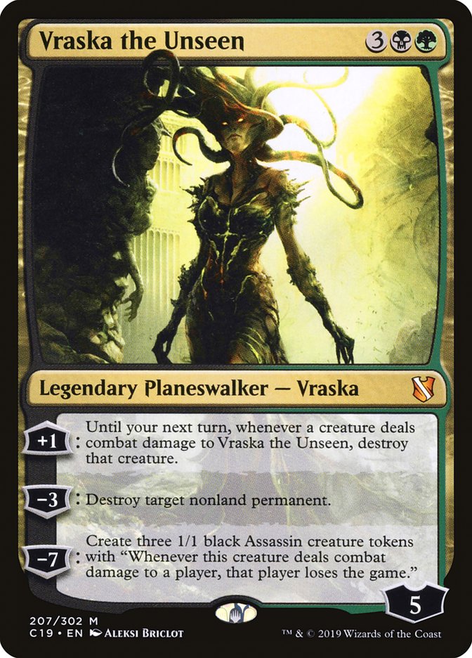 Vraska the Unseen [Commander 2019] | Webway Games