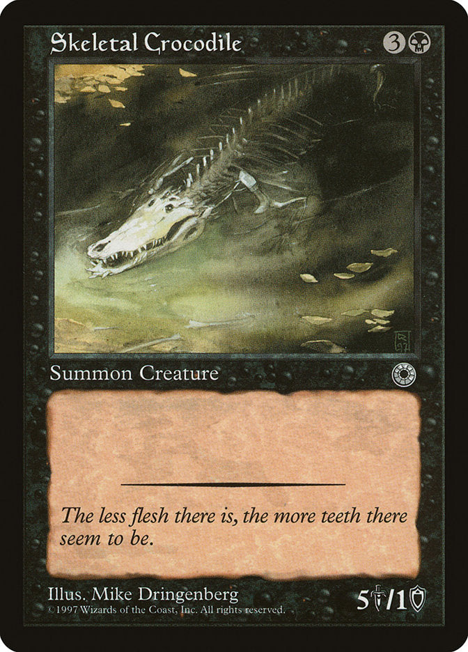 Skeletal Crocodile [Portal] | Webway Games