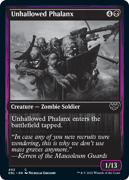 Unhallowed Phalanx [Innistrad: Double Feature] | Webway Games