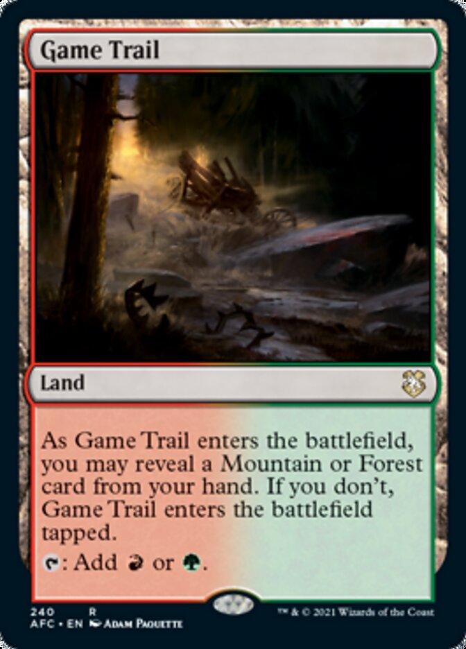 Game Trail [Dungeons & Dragons: Adventures in the Forgotten Realms Commander] | Webway Games