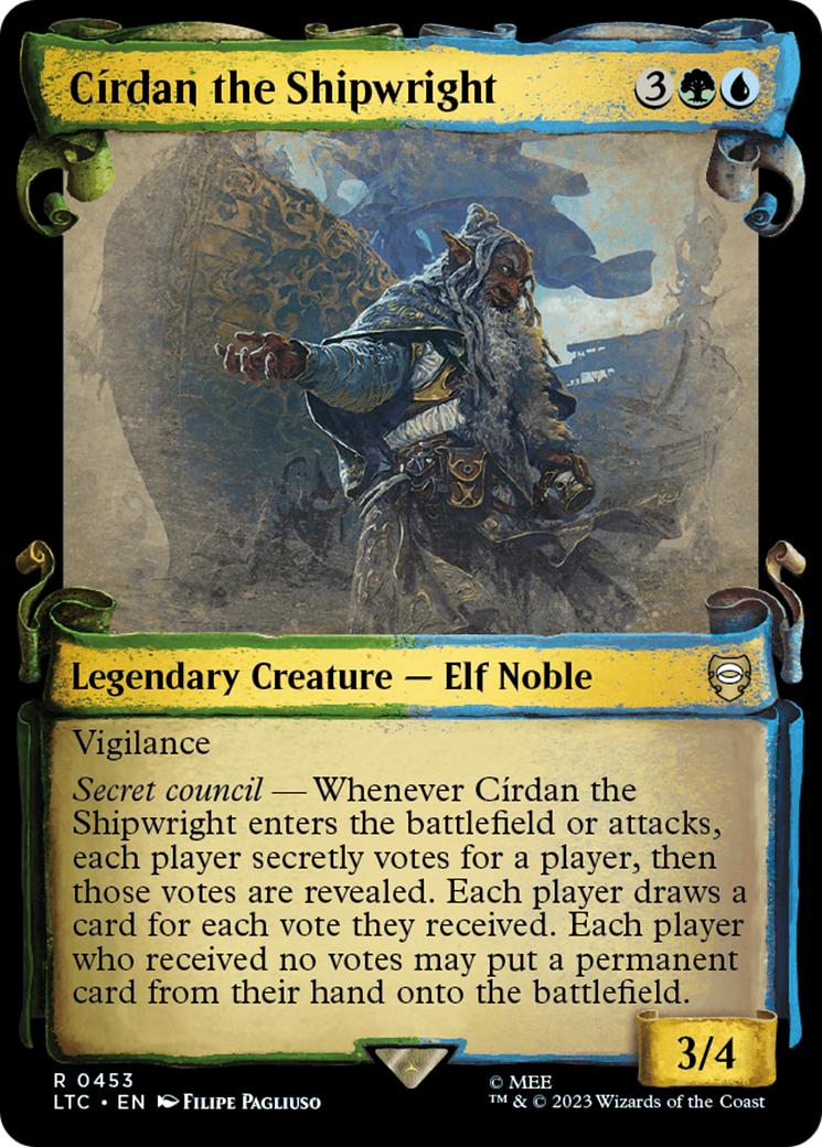 Cirdan the Shipwright [The Lord of the Rings: Tales of Middle-Earth Commander Showcase Scrolls] | Webway Games