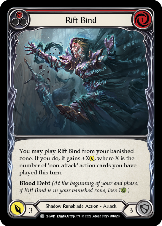 Rift Bind (Red) [CHN011] (Monarch Chane Blitz Deck) | Webway Games