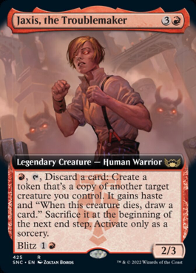 Jaxis, the Troublemaker (Extended Art) [Streets of New Capenna] | Webway Games