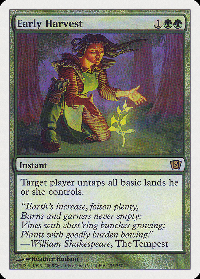 Early Harvest [Ninth Edition] | Webway Games