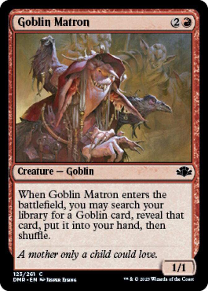 Goblin Matron [Dominaria Remastered] | Webway Games
