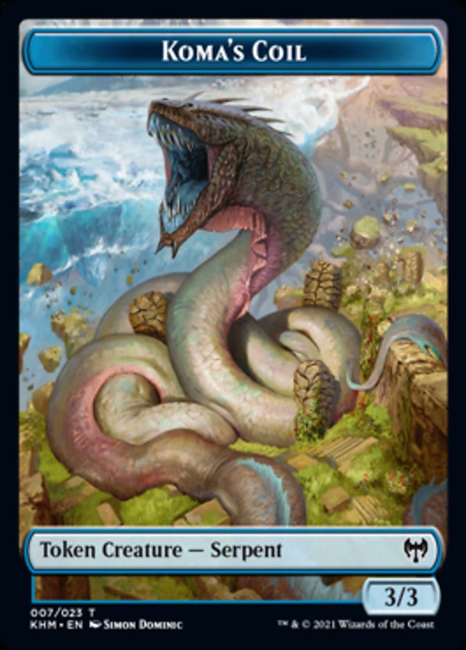 Koma's Coil Token [Kaldheim] | Webway Games