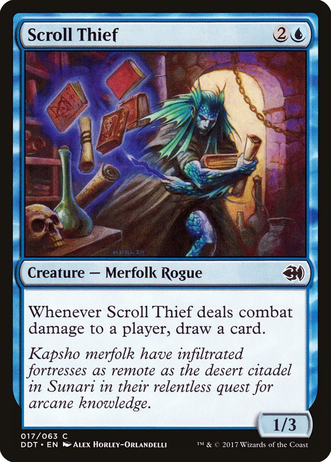 Scroll Thief [Duel Decks: Merfolk vs. Goblins] | Webway Games