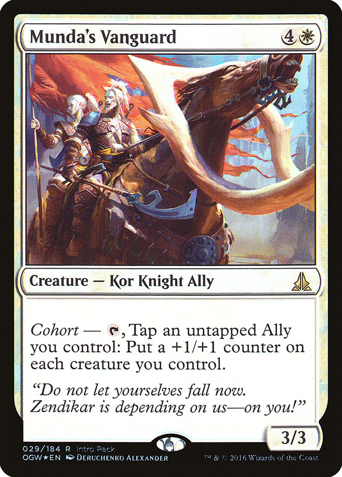 Munda's Vanguard (Intro Pack) [Oath of the Gatewatch Promos] | Webway Games