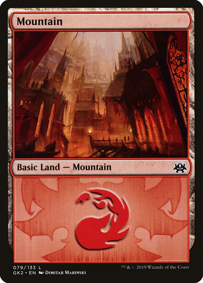 Mountain (79) [Ravnica Allegiance Guild Kit] | Webway Games