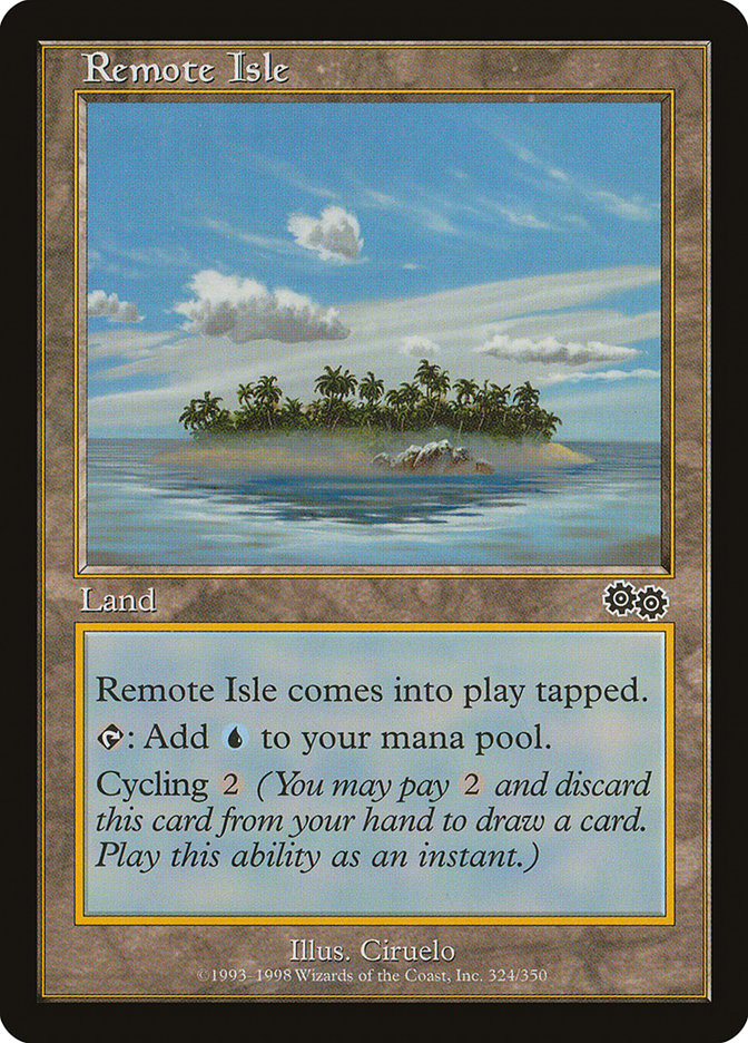 Remote Isle [Urza's Saga] | Webway Games